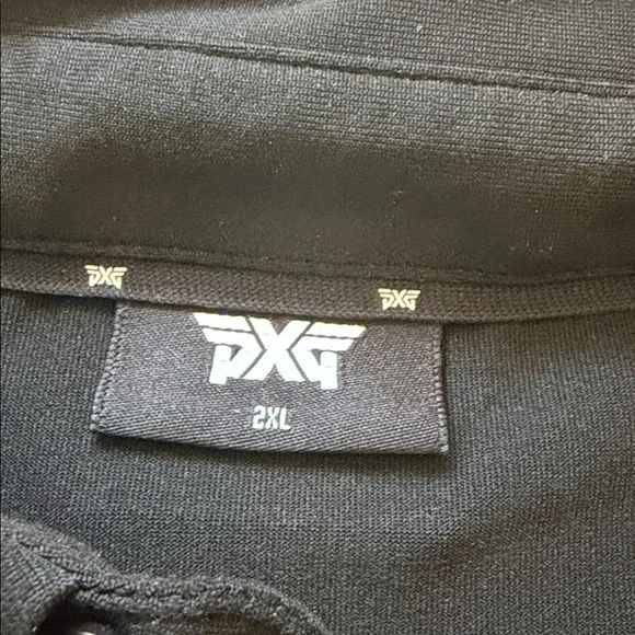 Lot of 2 PXG Men's Black and Gray Polo Shirts - Picture 2 of 7